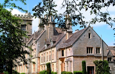 Side of RAU main building