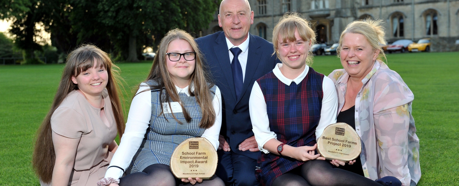 School Farms Network students with awards