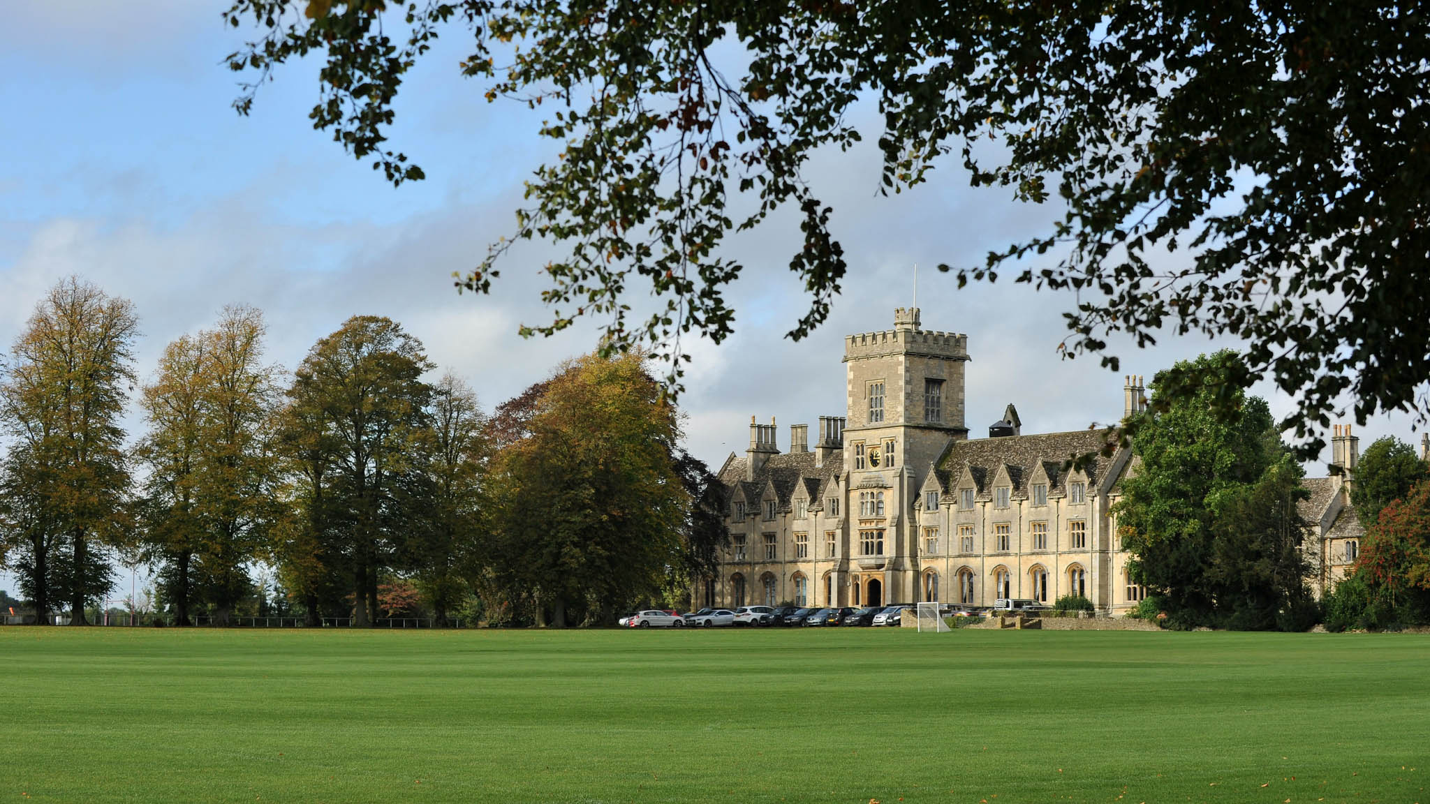Front of uni