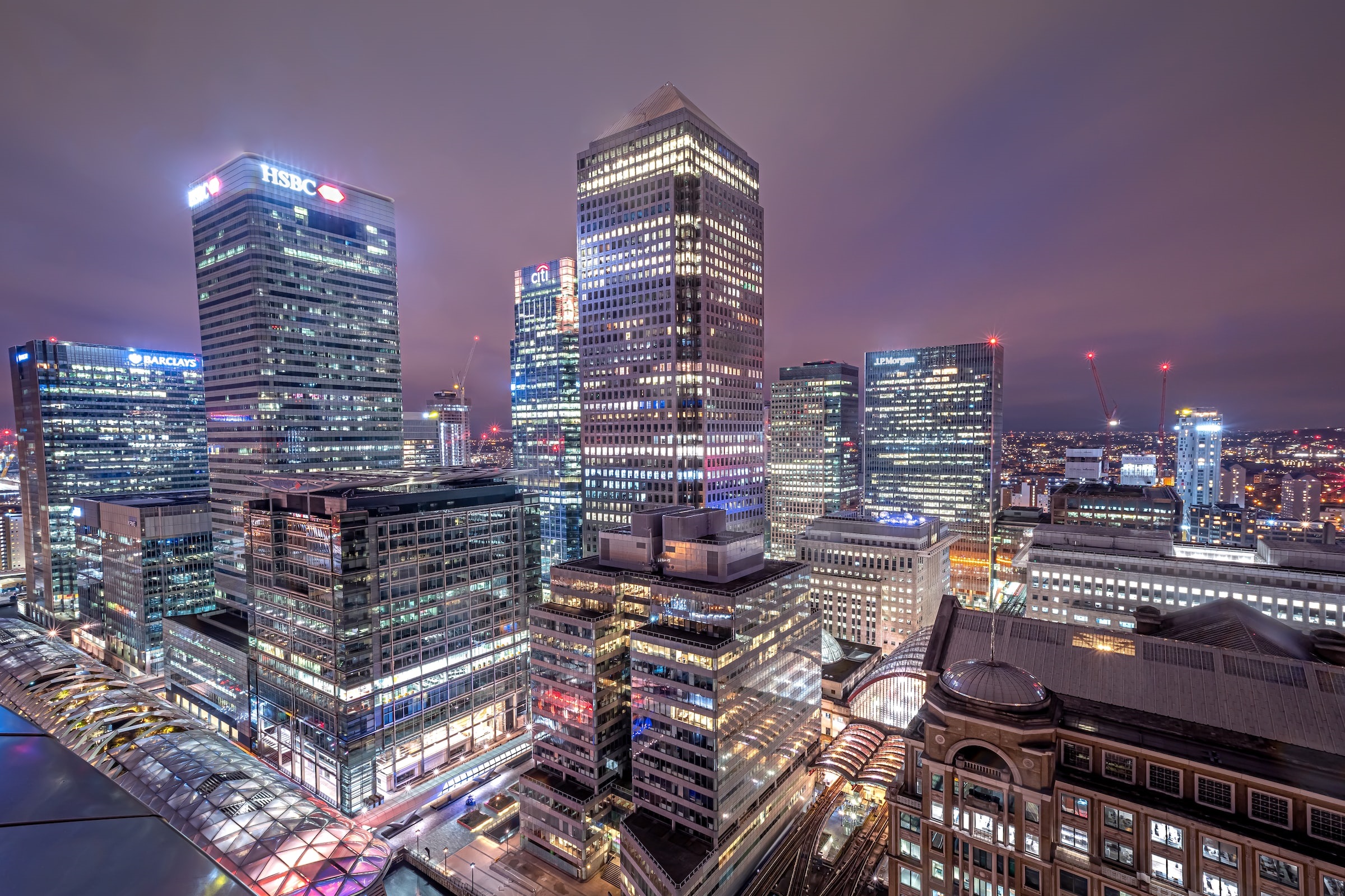 London city buildings