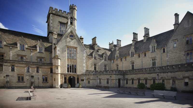 Main building and quad
