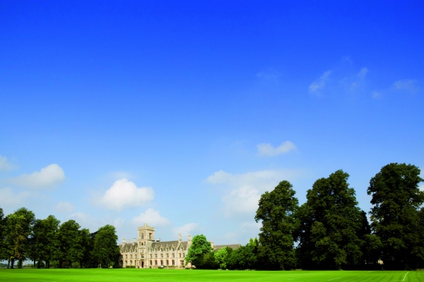 RAU grounds with main building in distance