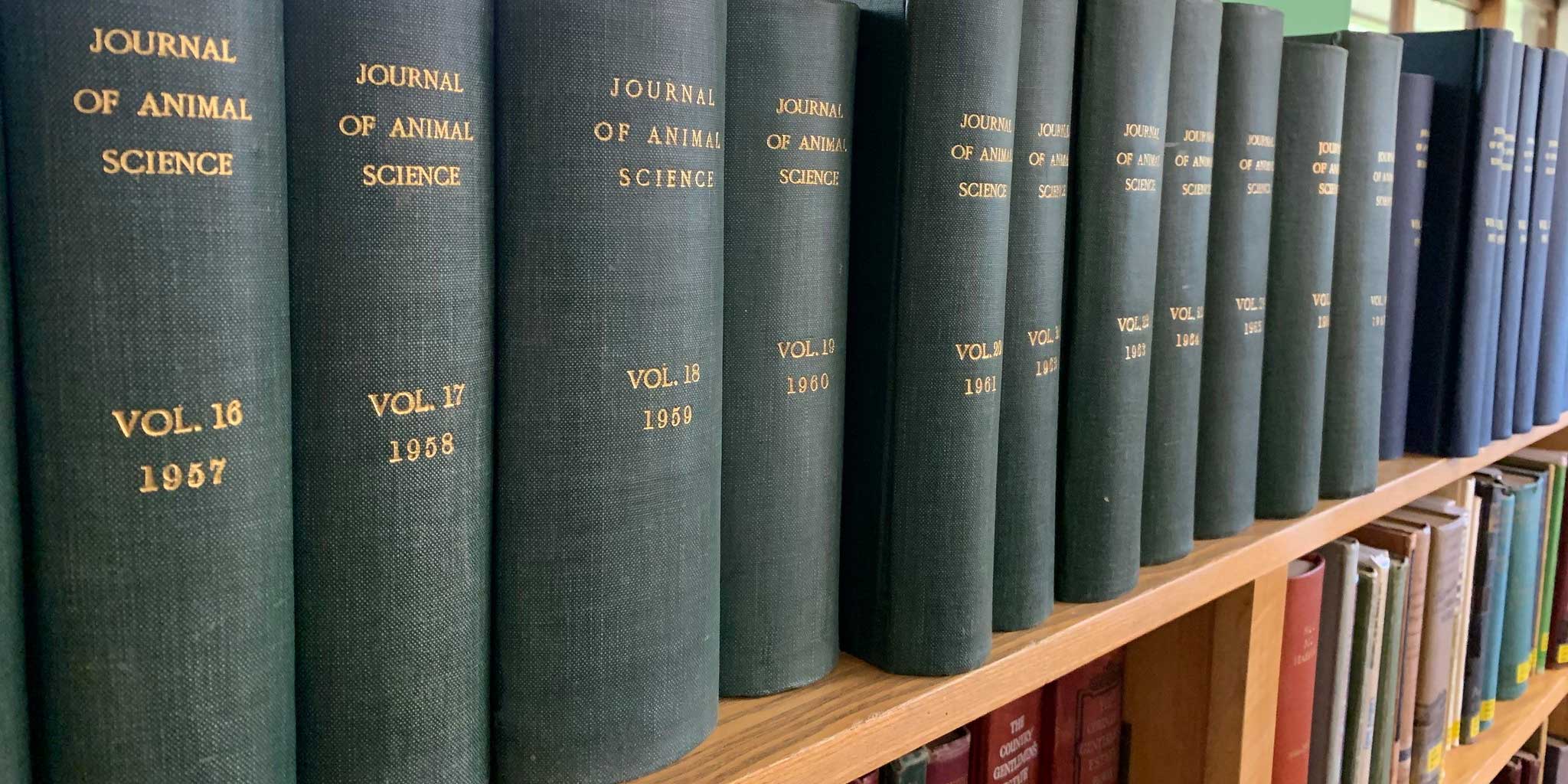Books in the library