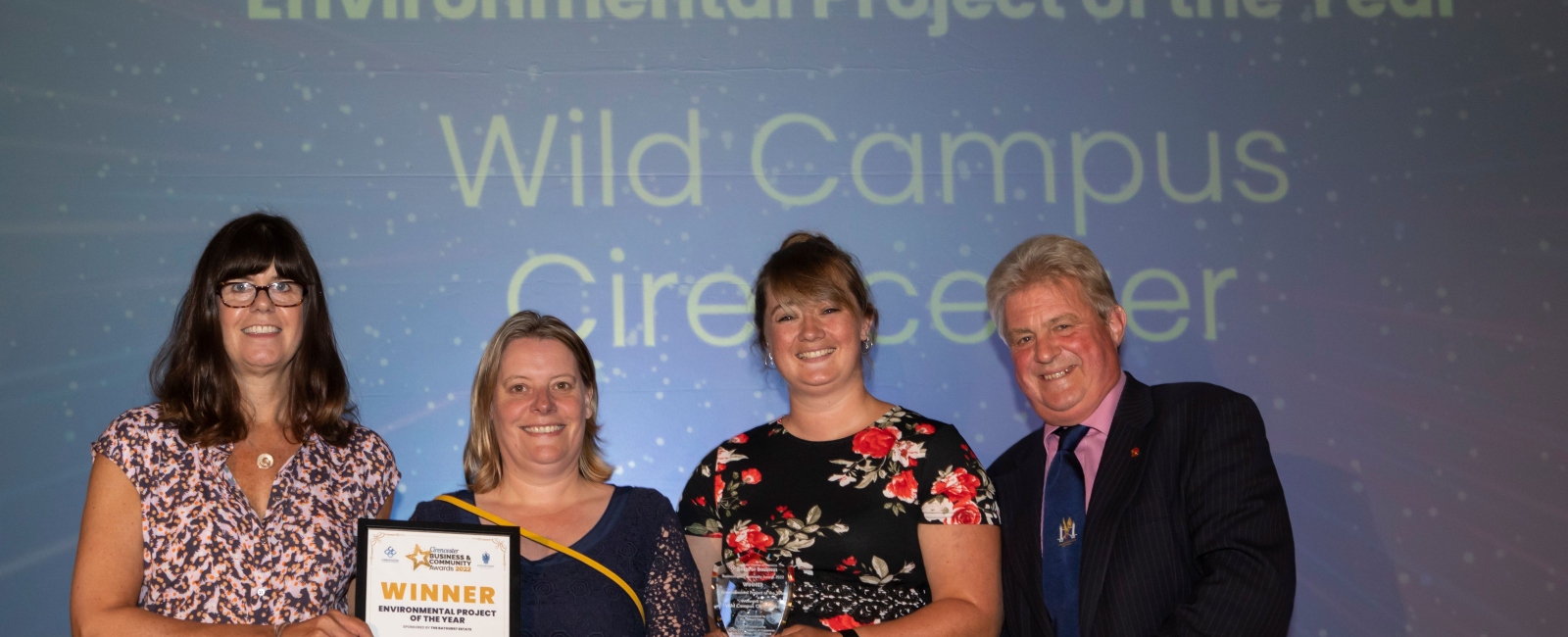 Wild Campus RAU Winner of the Cirencester Business Awards