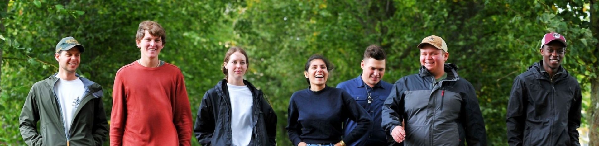 Smiling RAU students