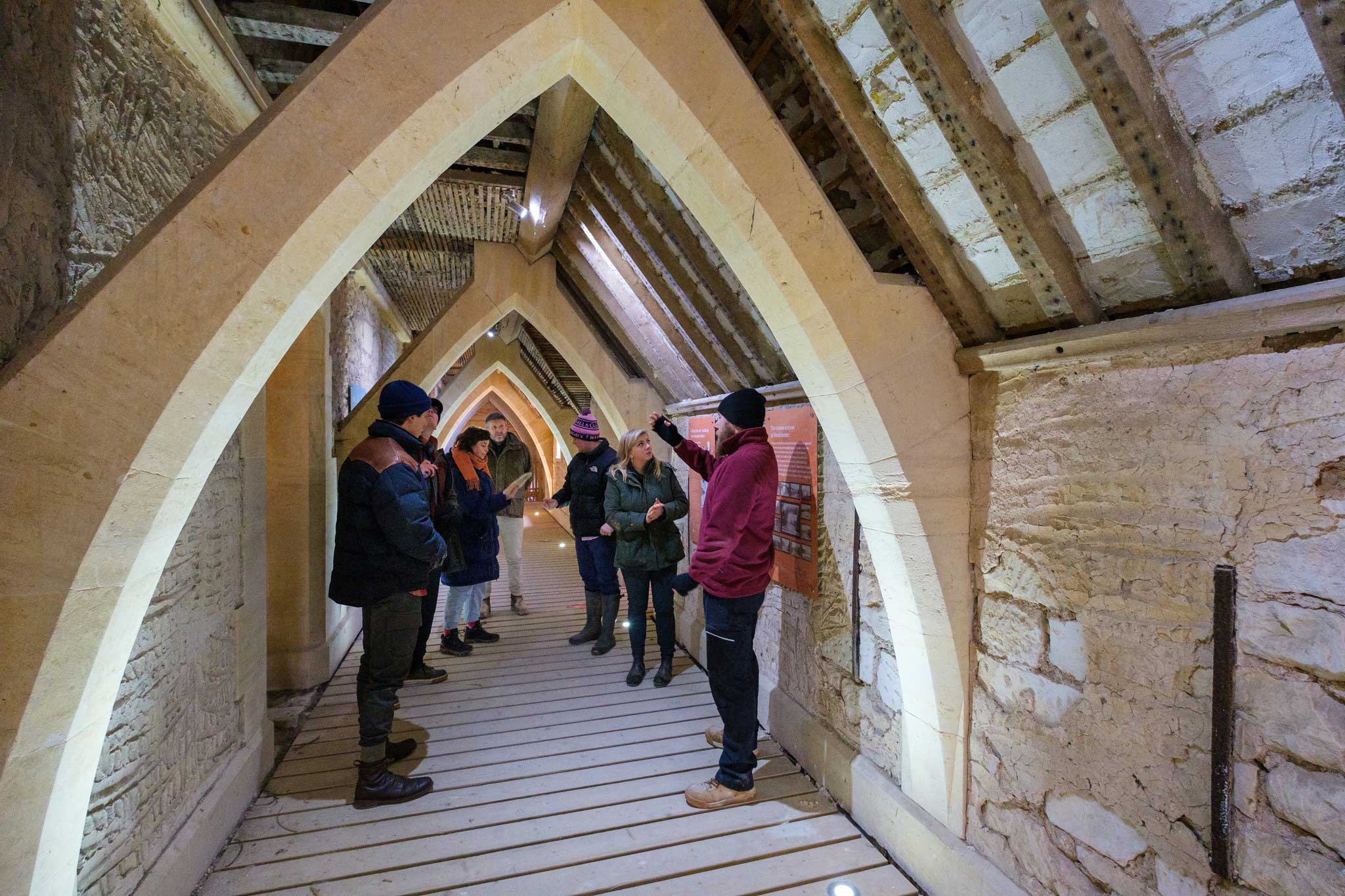 cultural heritage students at woodchester mansion