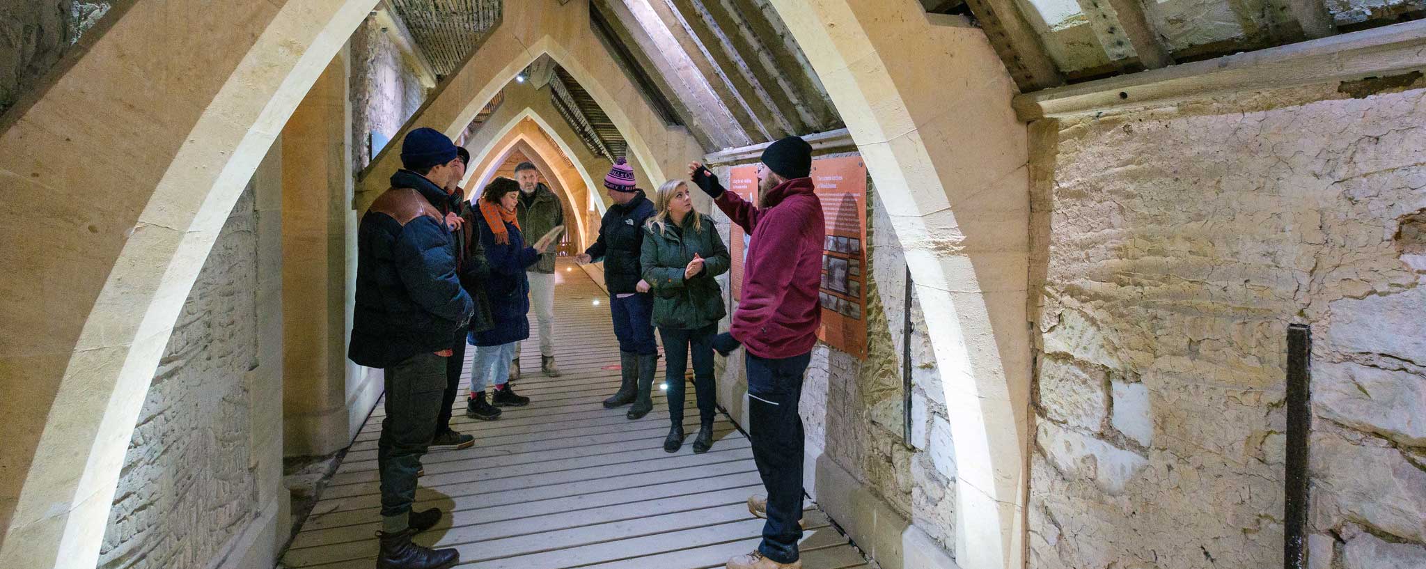 cultural heritage students at woodchester mansion