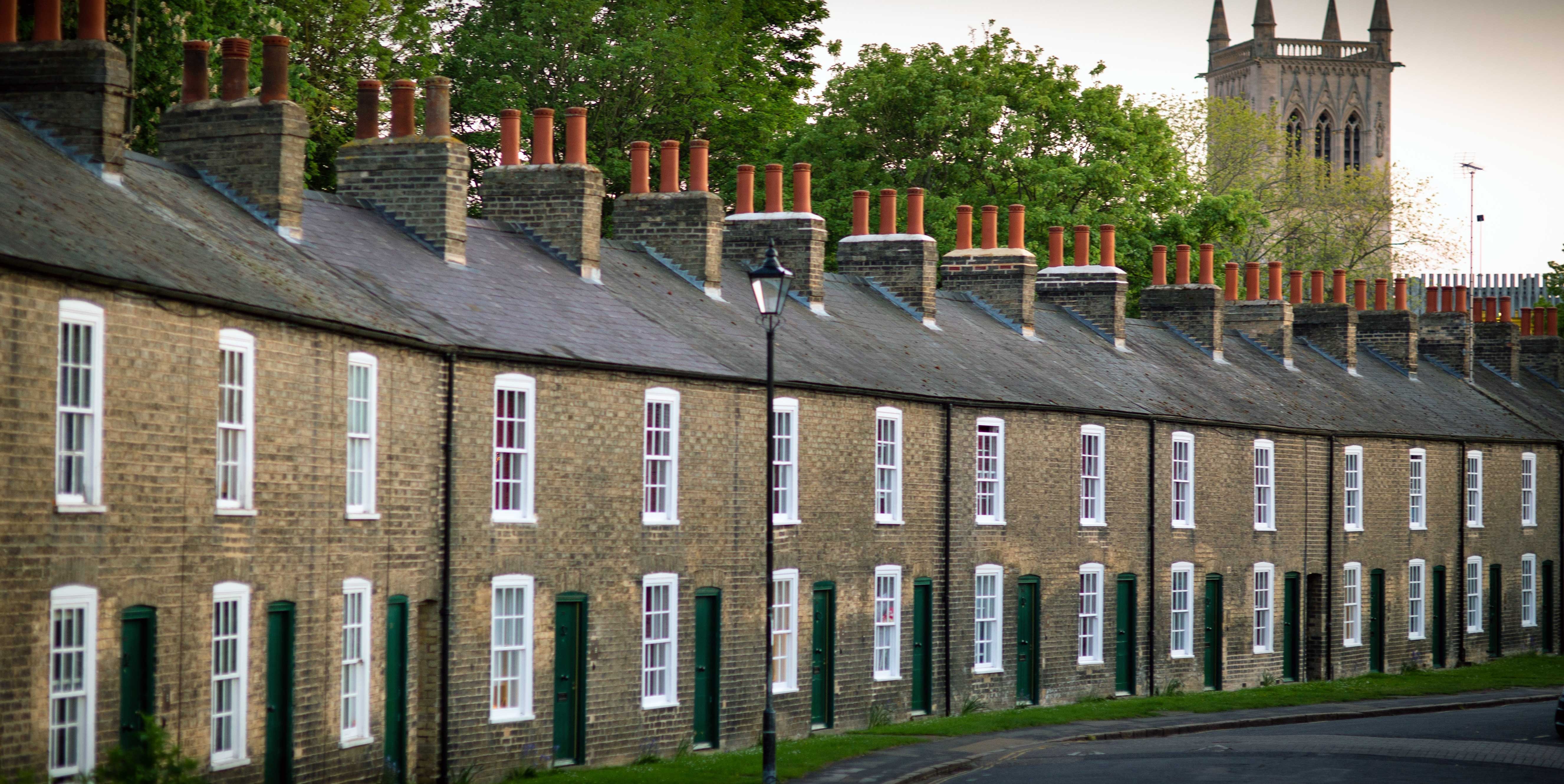 Row of terraced houses