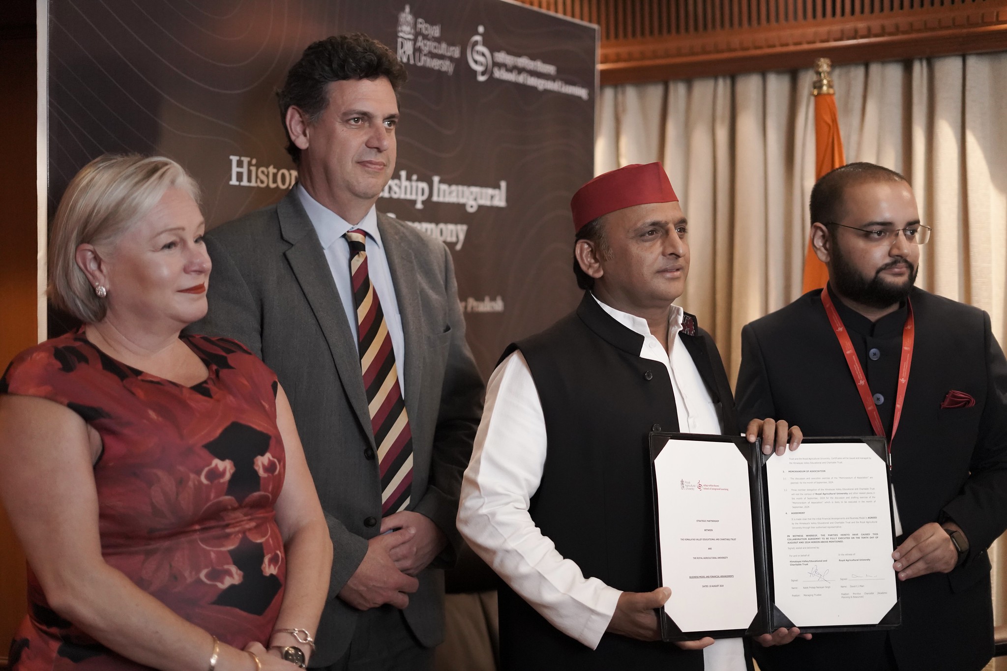 Partnership ceremony between RAU and SOIL