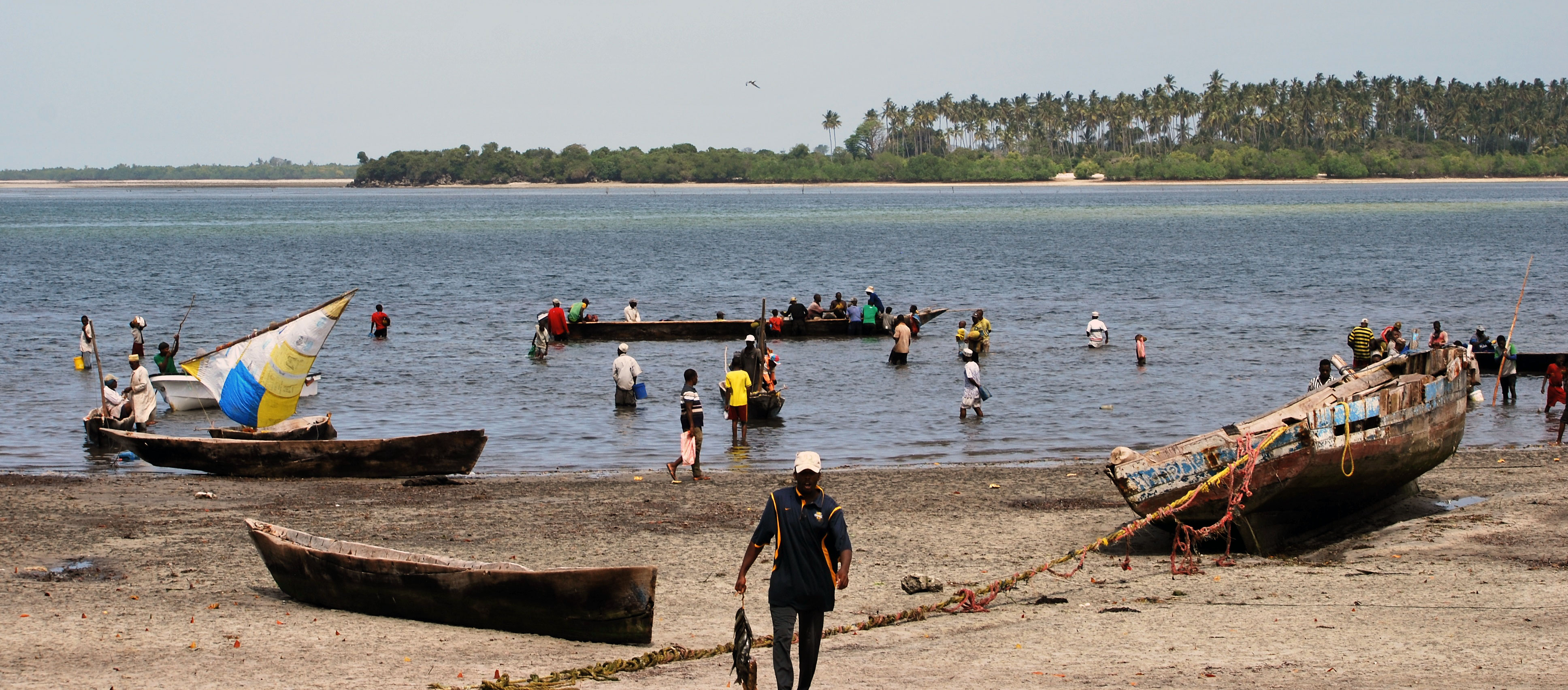 fishing harbour in ndagoni