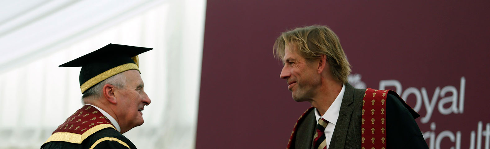 Professor Peter Mccaffery and andy cato