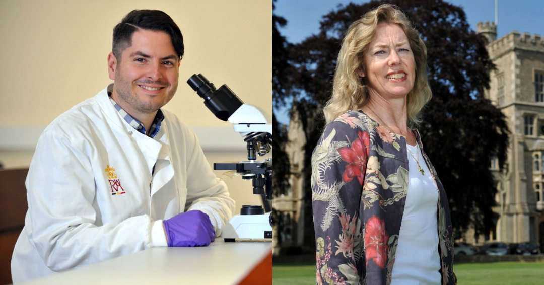 Dr Simon Daniels and Professor Meriel Moore-Colyer