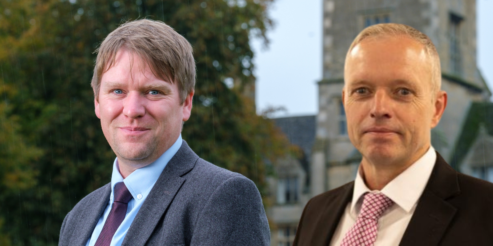 Dr David O'Connor and Dr Bruce Lascelles