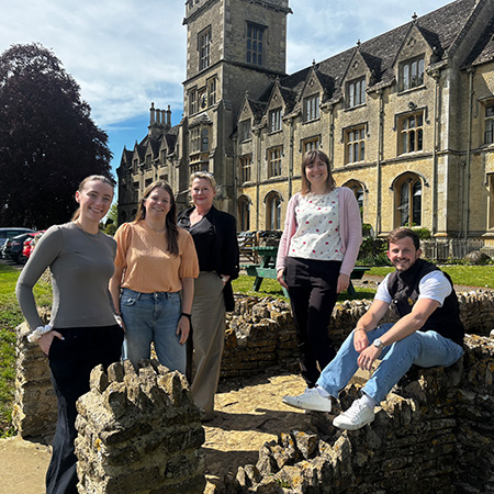 Members of the Student Recruitment team