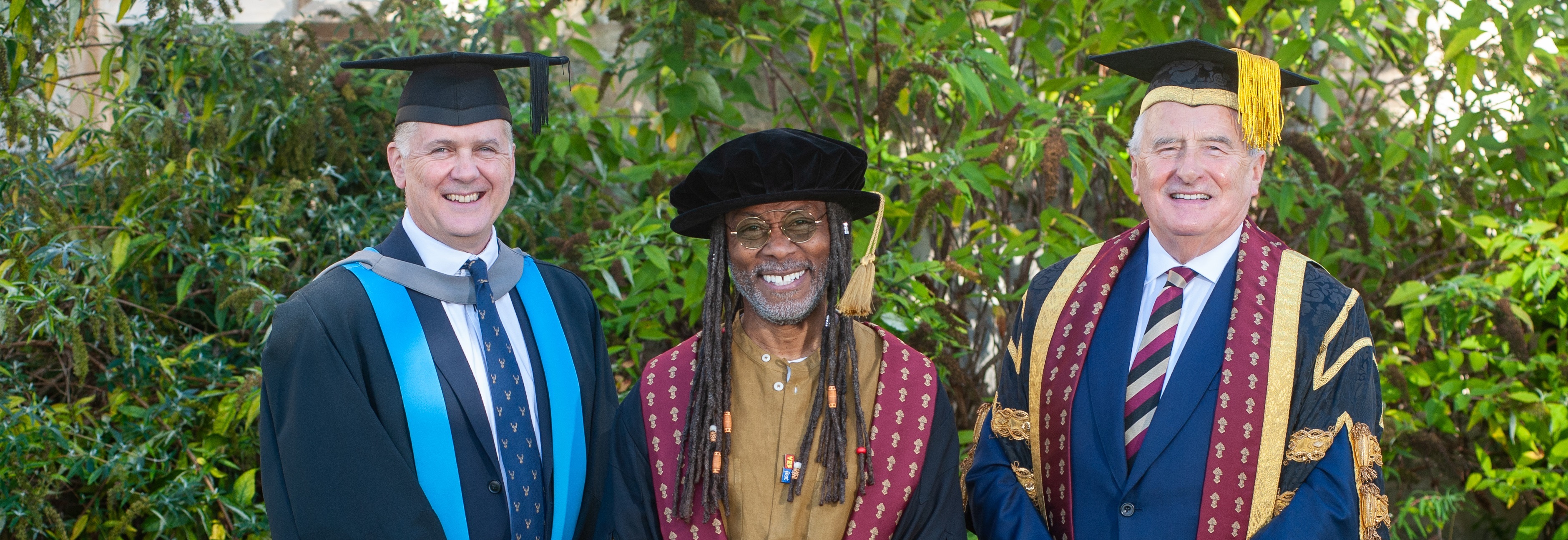 Danny Clarke receiving his Honorary Fellowship