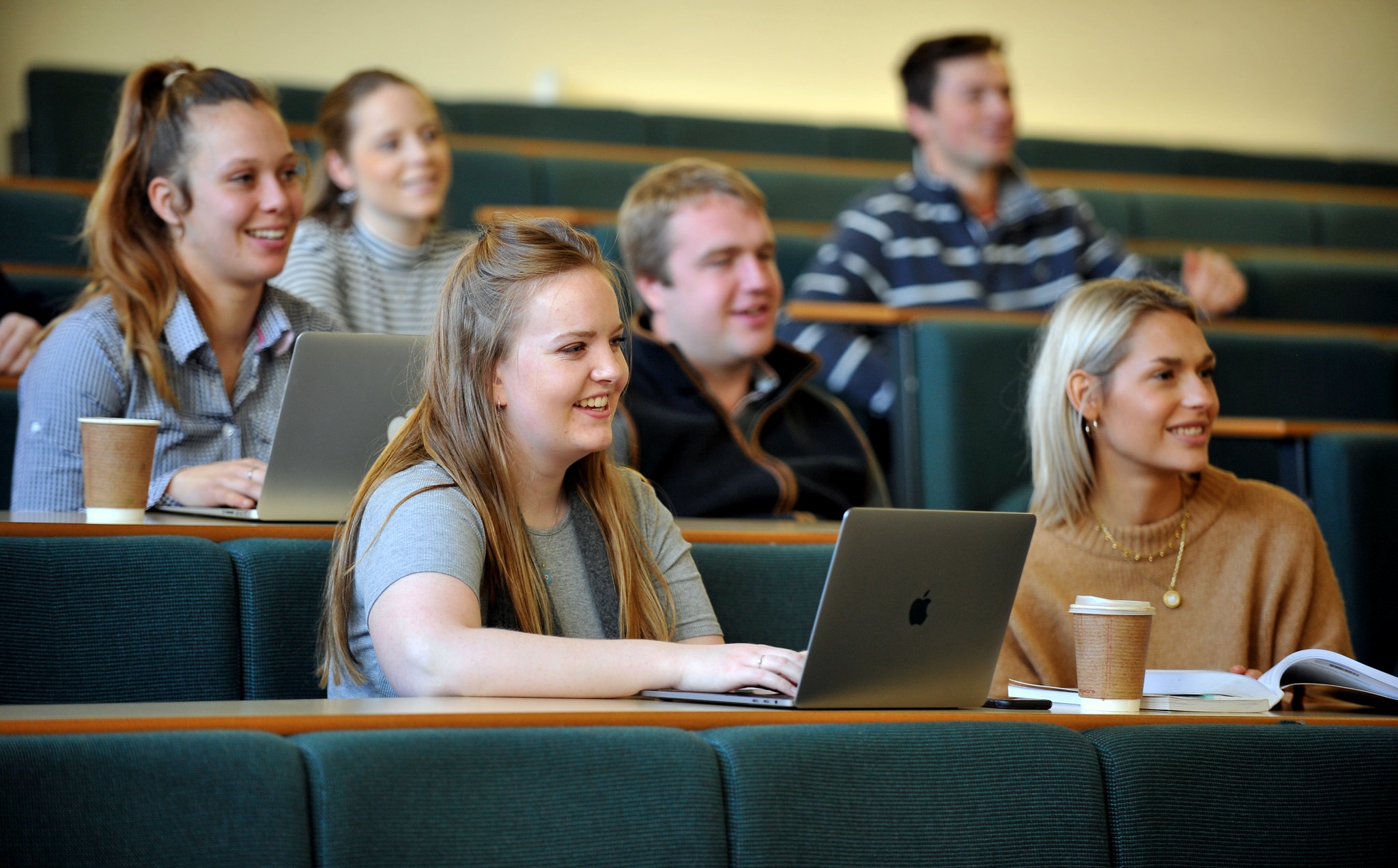 Students in a lecture