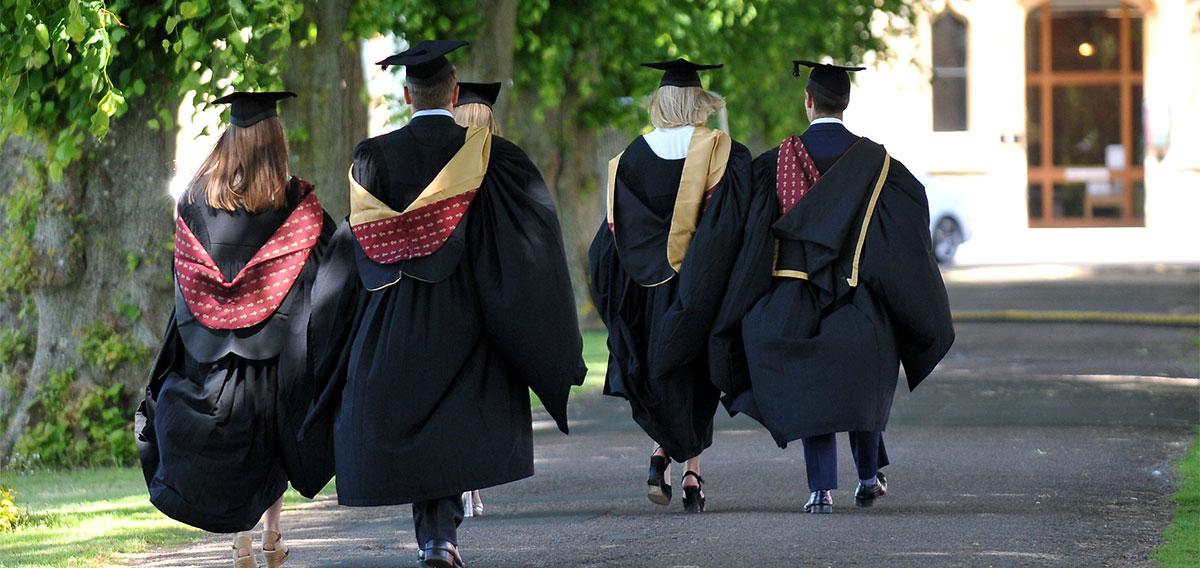 Group of graduating students