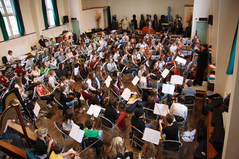 Youth Orchestra in Boutflour Hall