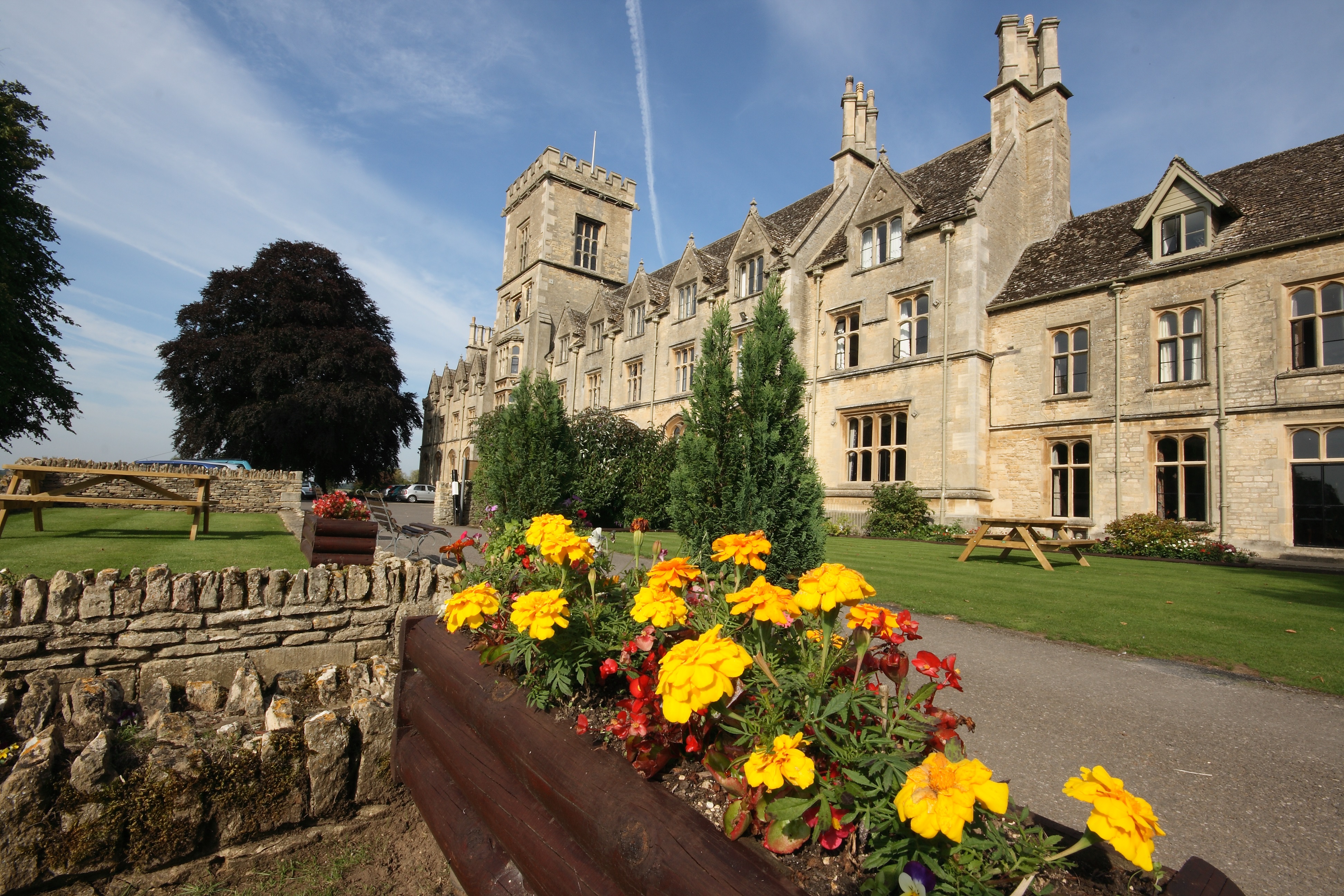 Front of the RAU, main university campus