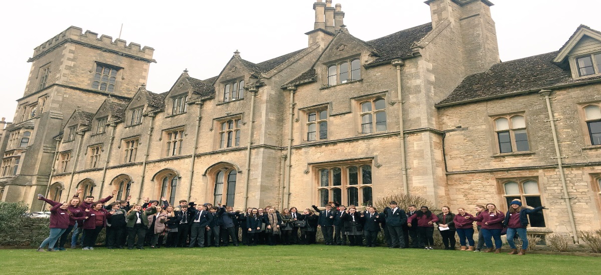 Year 9 pupils from Nova Hreod Academy, Swindon visit the RAU campus