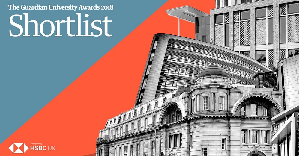 RAU makes shortlist for Guardian University awards 2018