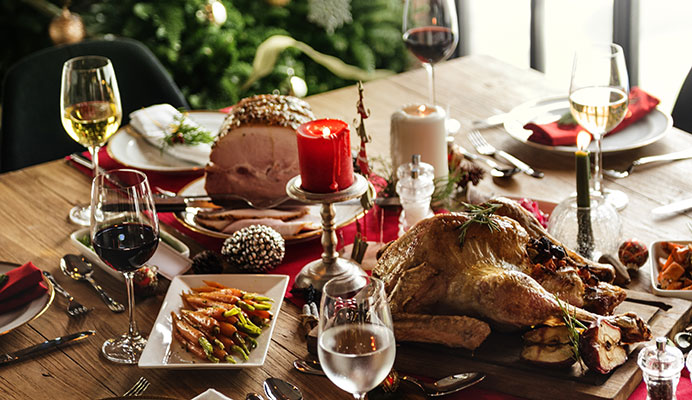 Christmas table