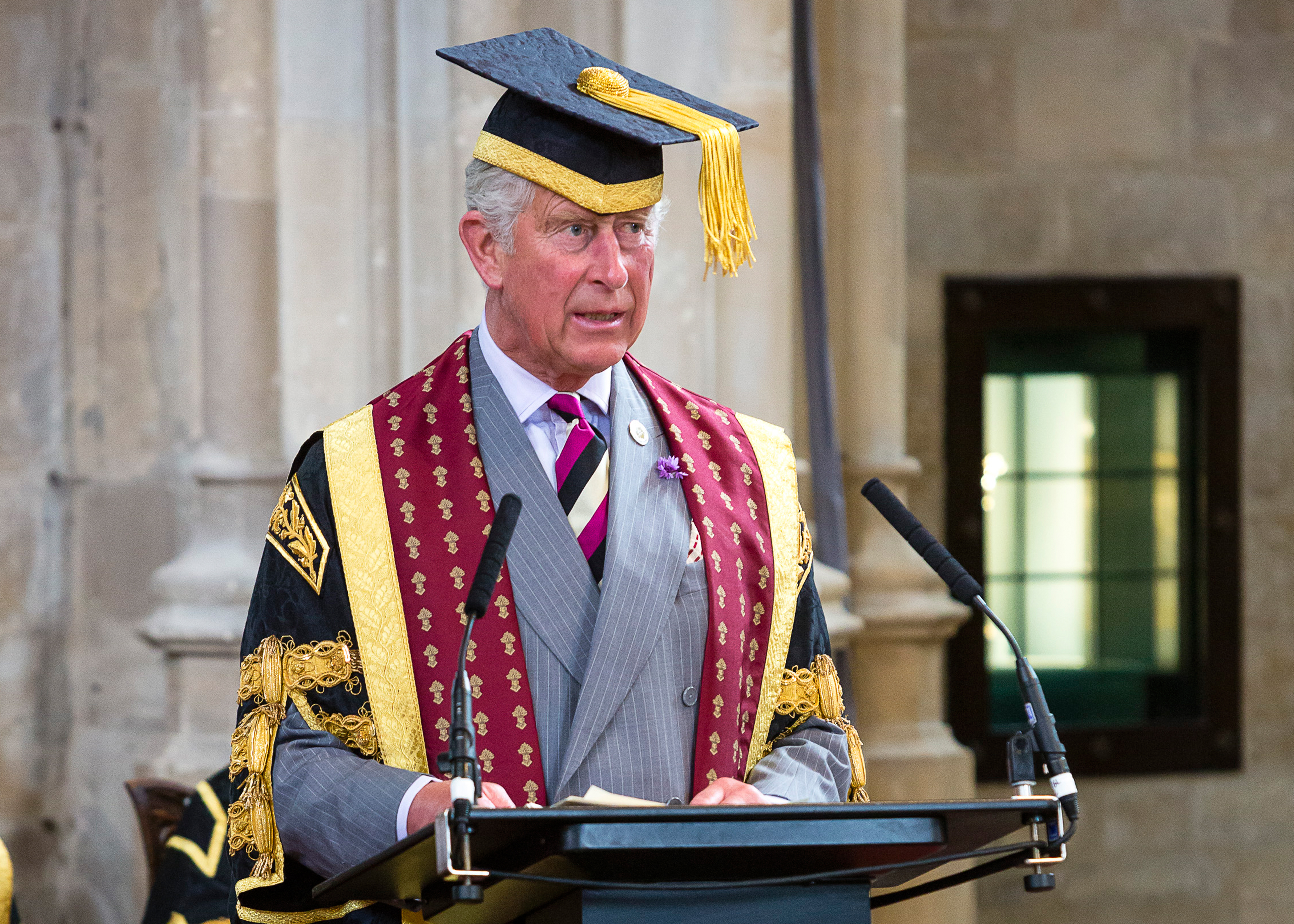 HRH The Prince of Wales at Convocation 2015