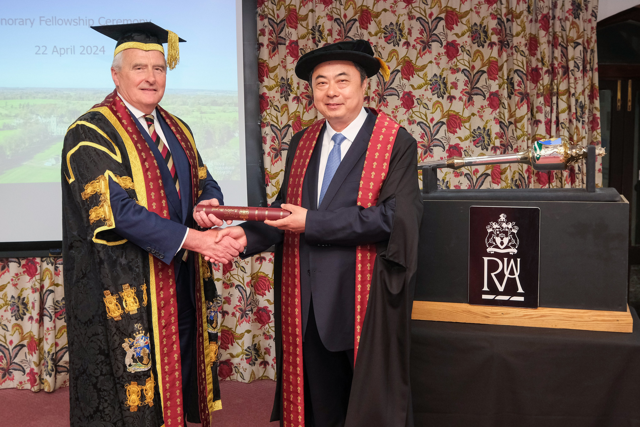 Former QAU President Professor Xinmin Liu 