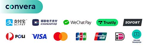 Convera payment methods