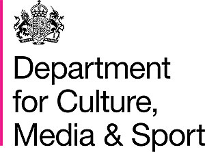 logo for department for culture media and sport