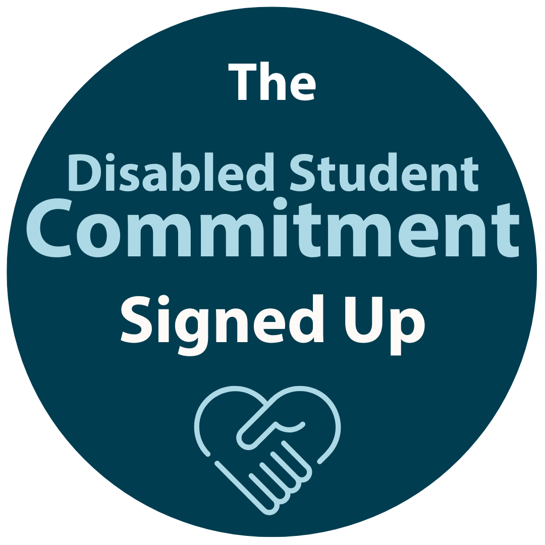 Disabled Student Commitment Signed up