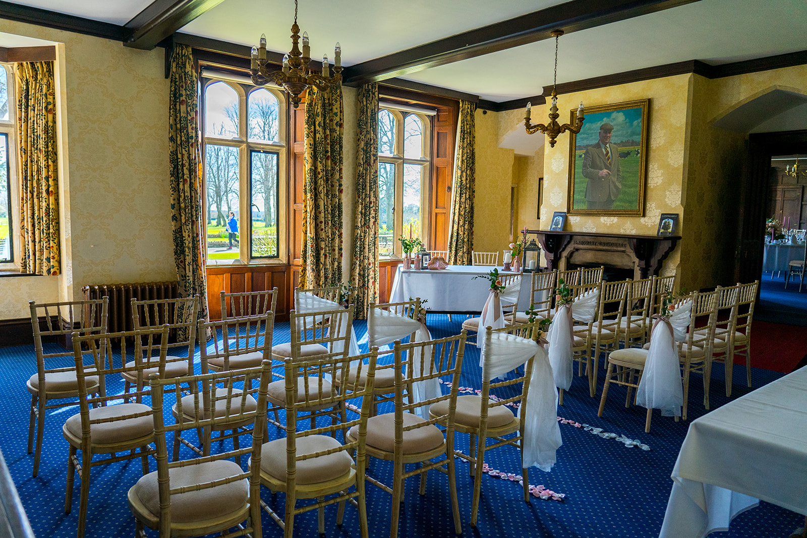 Wedding room layout