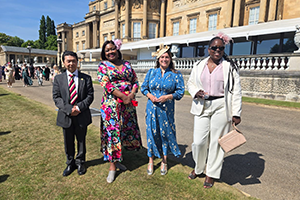 Professor Xianmin Chang, Dr Patricia Mathabe, Dr Kelly Hemmings, Dr Lindah Muzangwa