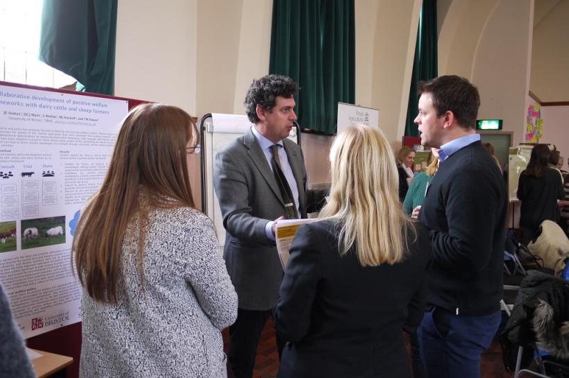 David Main speaking to participants at the animal welfare and policy development workshop on Friday 9 February