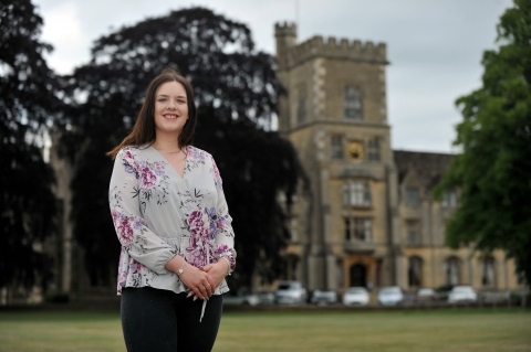 Jess Godber, final year Real Estate student at the Royal Agricultural University
