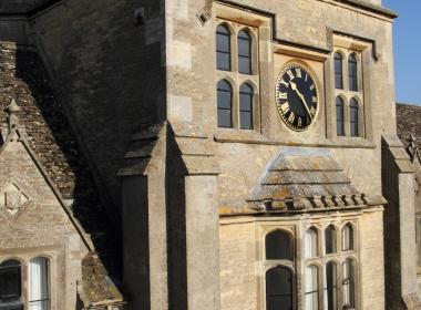 Clock tower of RAU main building