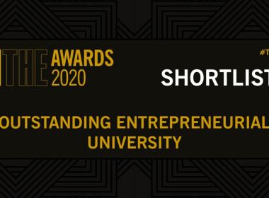 THE awards nomination for outstanding entrepreneurial university