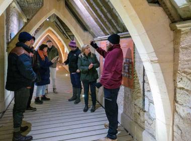 cultural heritage students at woodchester mansion