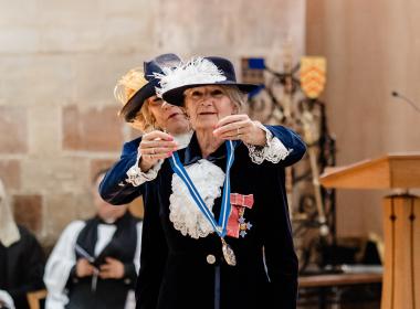 Dame Fiona Reynolds becomes High Sherriff of Gloucestershire