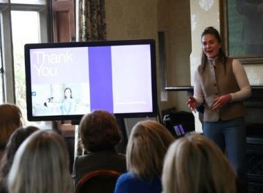 Rebecca Wilson delivers talk for International Women's Day