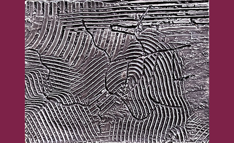 Sculpture which is a reflection from participant of the Reversing the Gaze workshop.