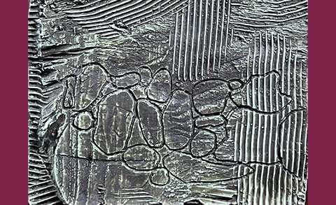 Sculpture which is a reflection from participant of the Reversing the Gaze workshop.