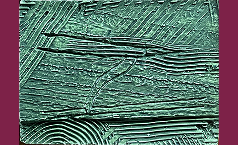 Sculpture which is a reflection from participant of the Reversing the Gaze workshop.