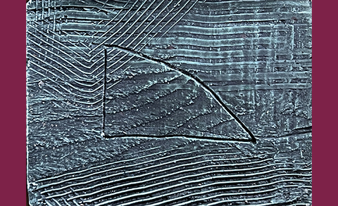 Sculpture which is a reflection from participant of the Reversing the Gaze workshop.