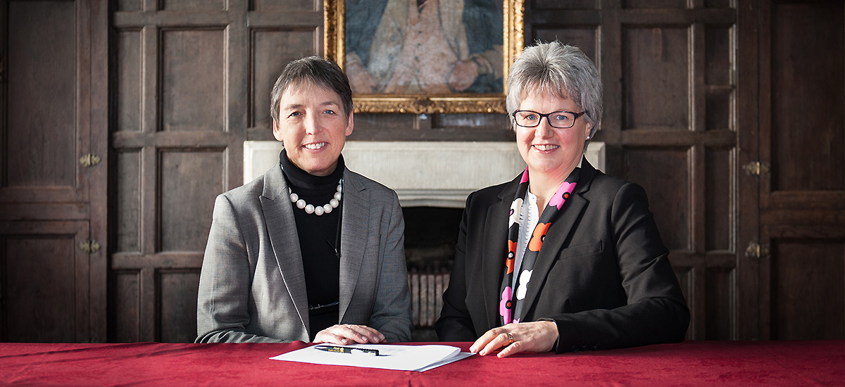 Prof Joanne Price and Diana Walton
